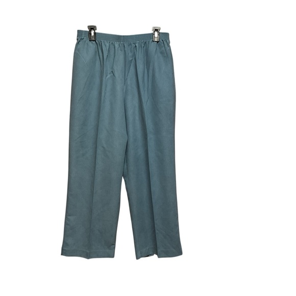 NWT ALFRED DUNNER 2 PIECE SET SIZE 16 PETITE.  POLYESTER BUT FEELS LIKE SUEDE - Picture 4 of 7